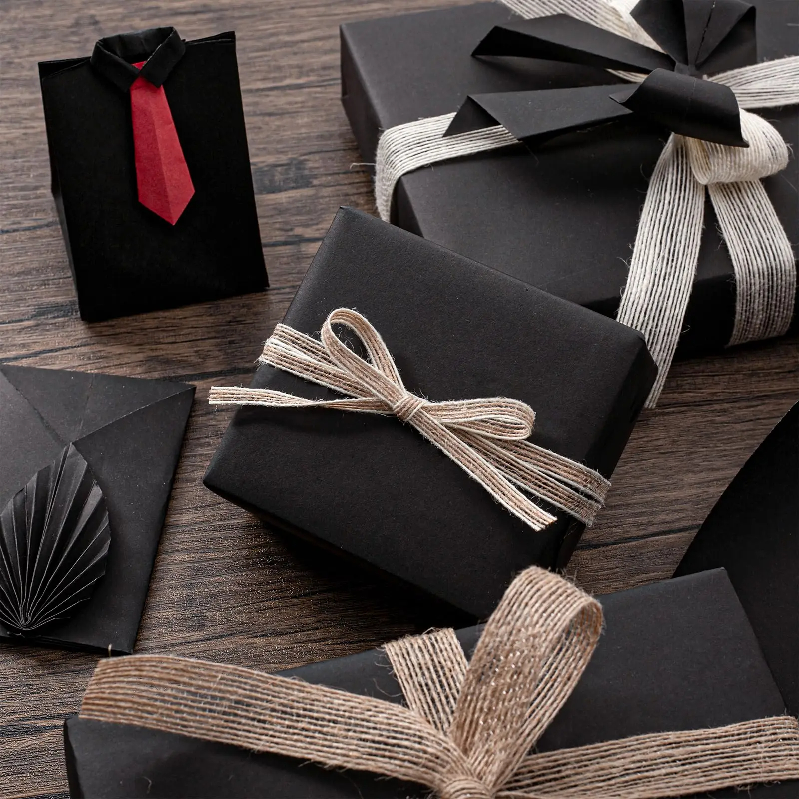 Art And Craft Recycle - Kraft Paper Black Ideal for Gift