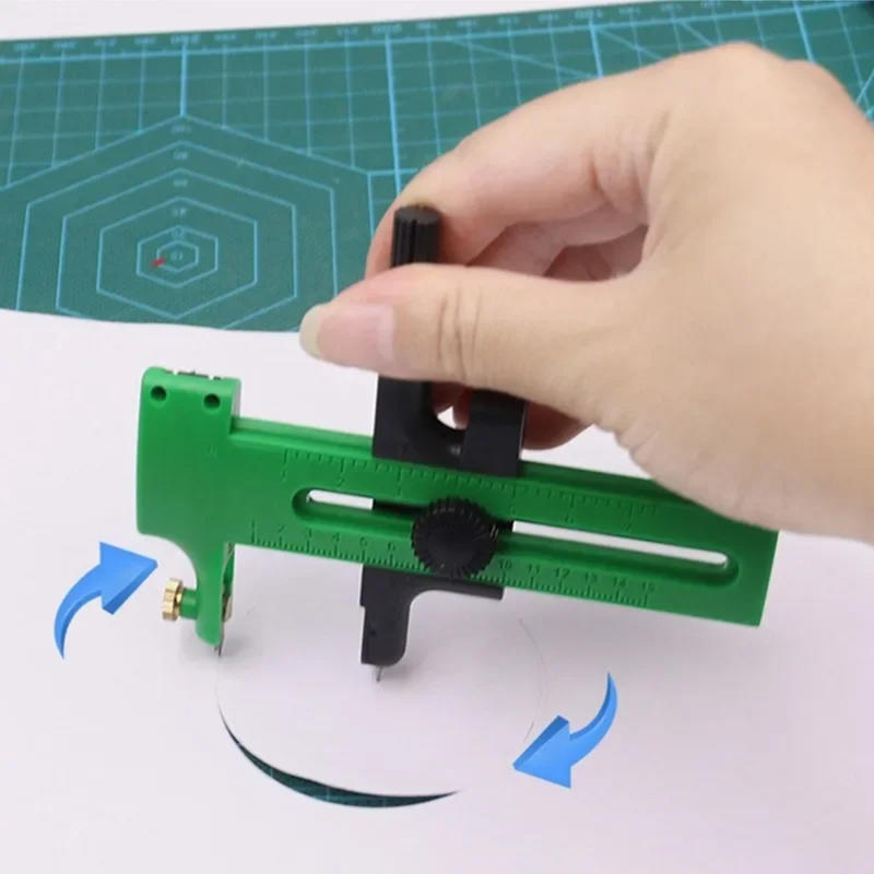 Art Craft Tools - Adjustable Handheld Circular Art Cutter Multi