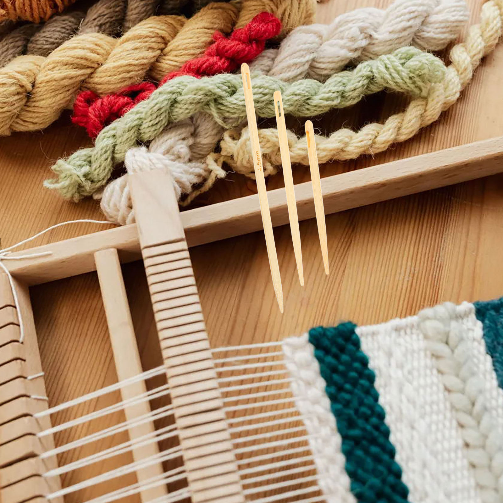 Knitting Needle Circular - 3Pcs Wooden Circular Knitting Hooks Large