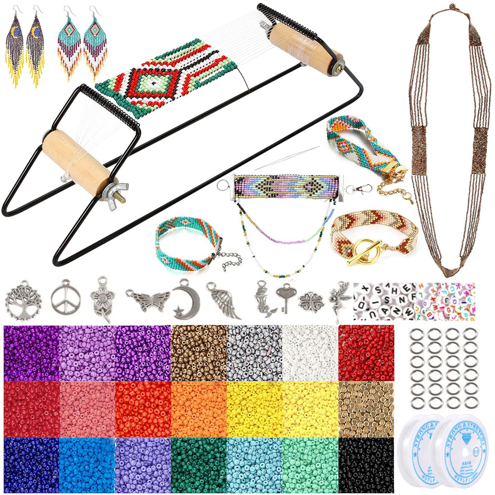 Loom Weaving Frame - Bead Loom Kit Loom Beading Supplies