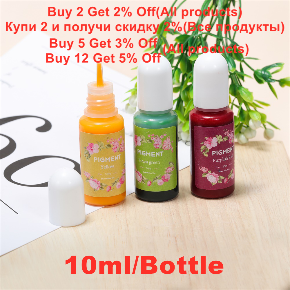 26 Colors 10ml Epoxy Resin Pig - Resin Pigment Powder 评论和价格