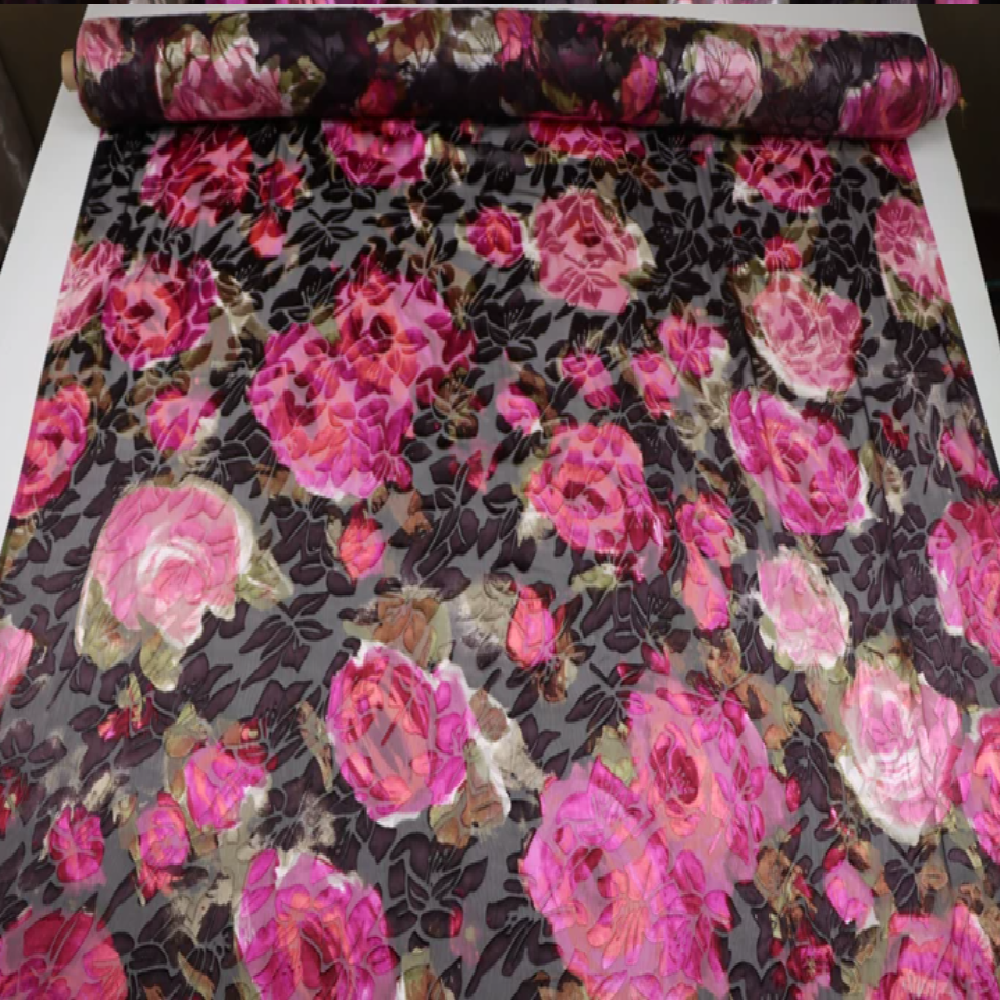 Brown Pink Dark Color Big Flow - Silk Painting Dye 评论和价格