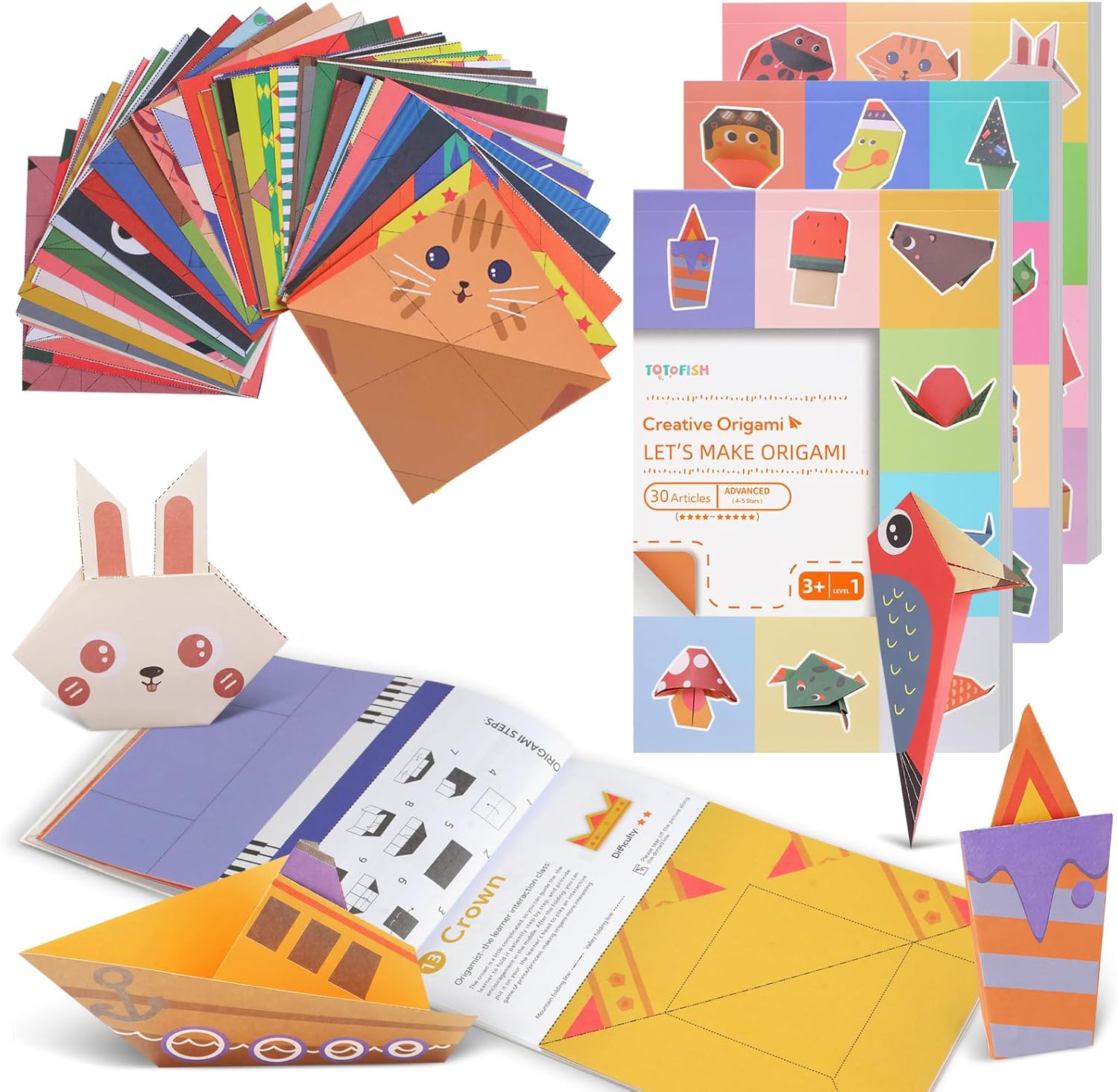 Origami Kit 96/30 Porjects Ori - Art And Craft Recycle 评论和价格