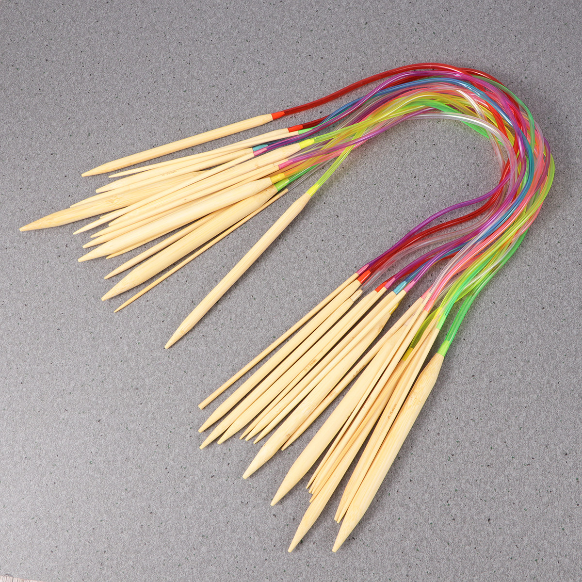 18Pcs 60Cm Circular Knitting N - Knitting Needle Circular 评论和价格