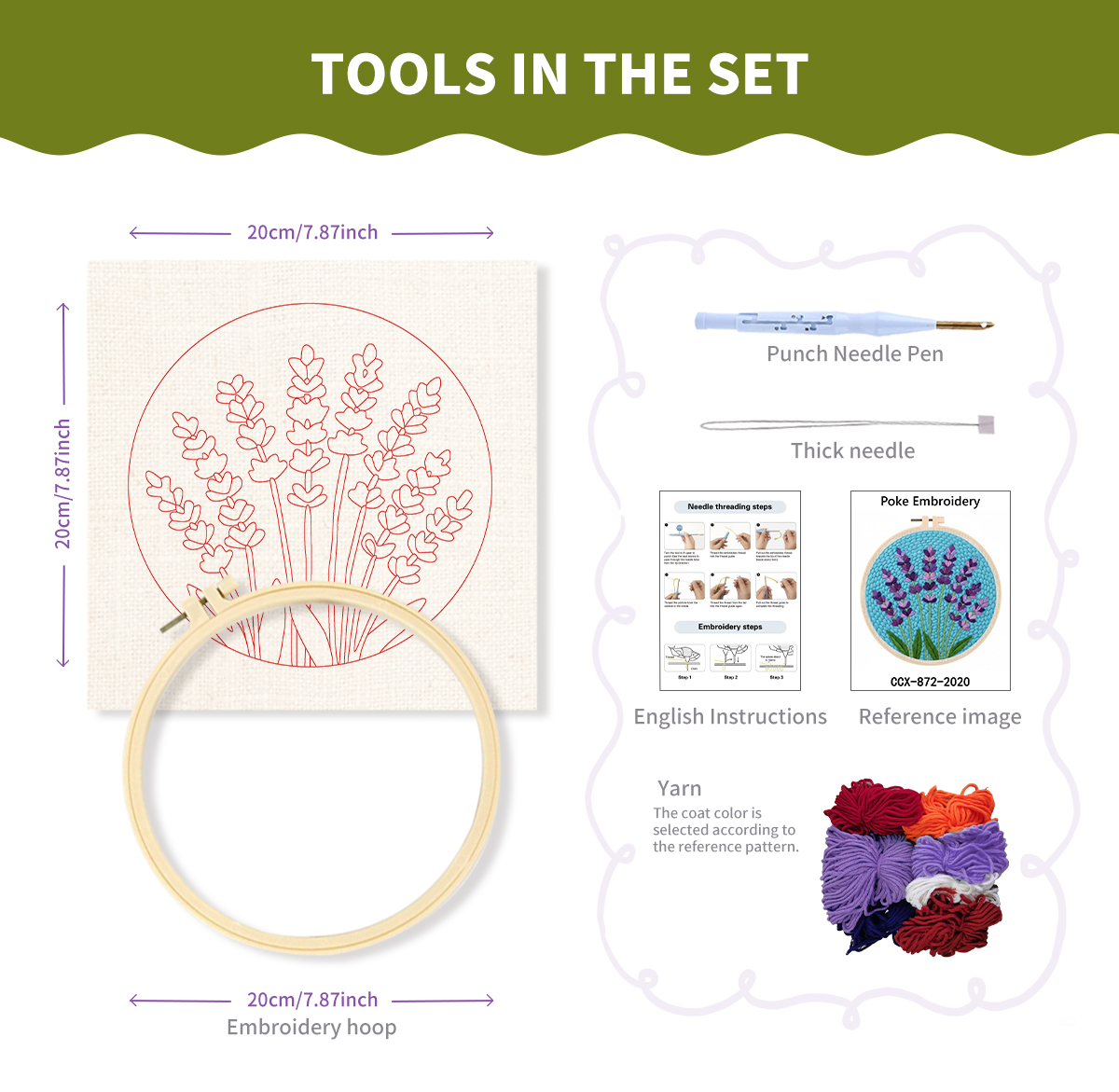 CHENISTORY  Bird Punch Needle  - Punch Needle Kit 评论和价格