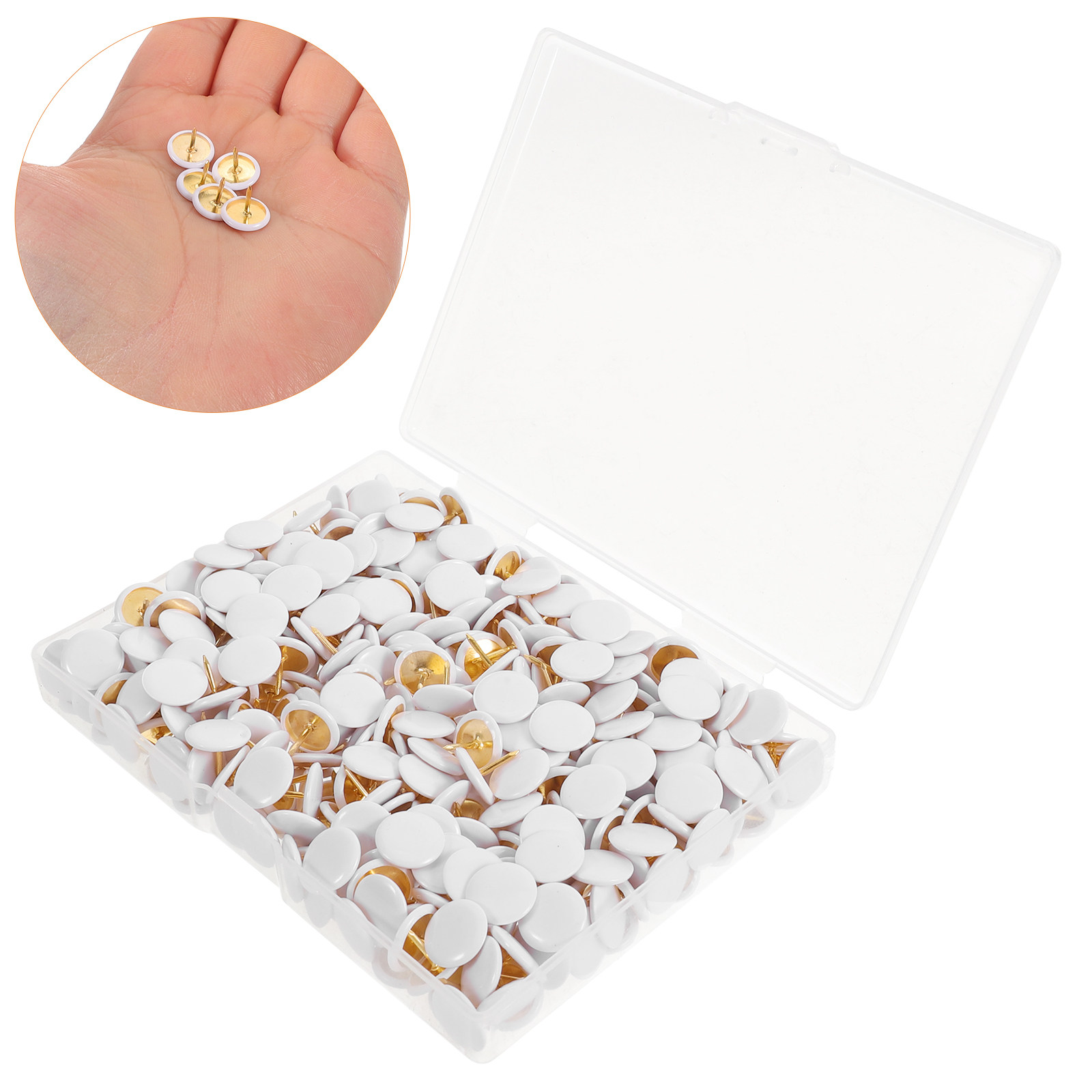 400Pcs Flat Head Thumb Tacks P - Art Craft Board 评论和价格