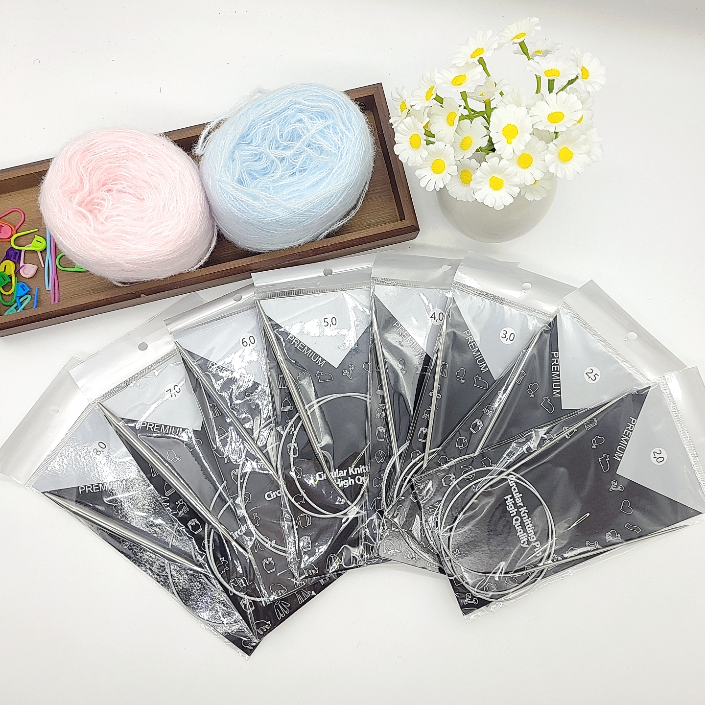 Stainless Steel Circular Knitt - Knitting Needle Circular 评论和价格