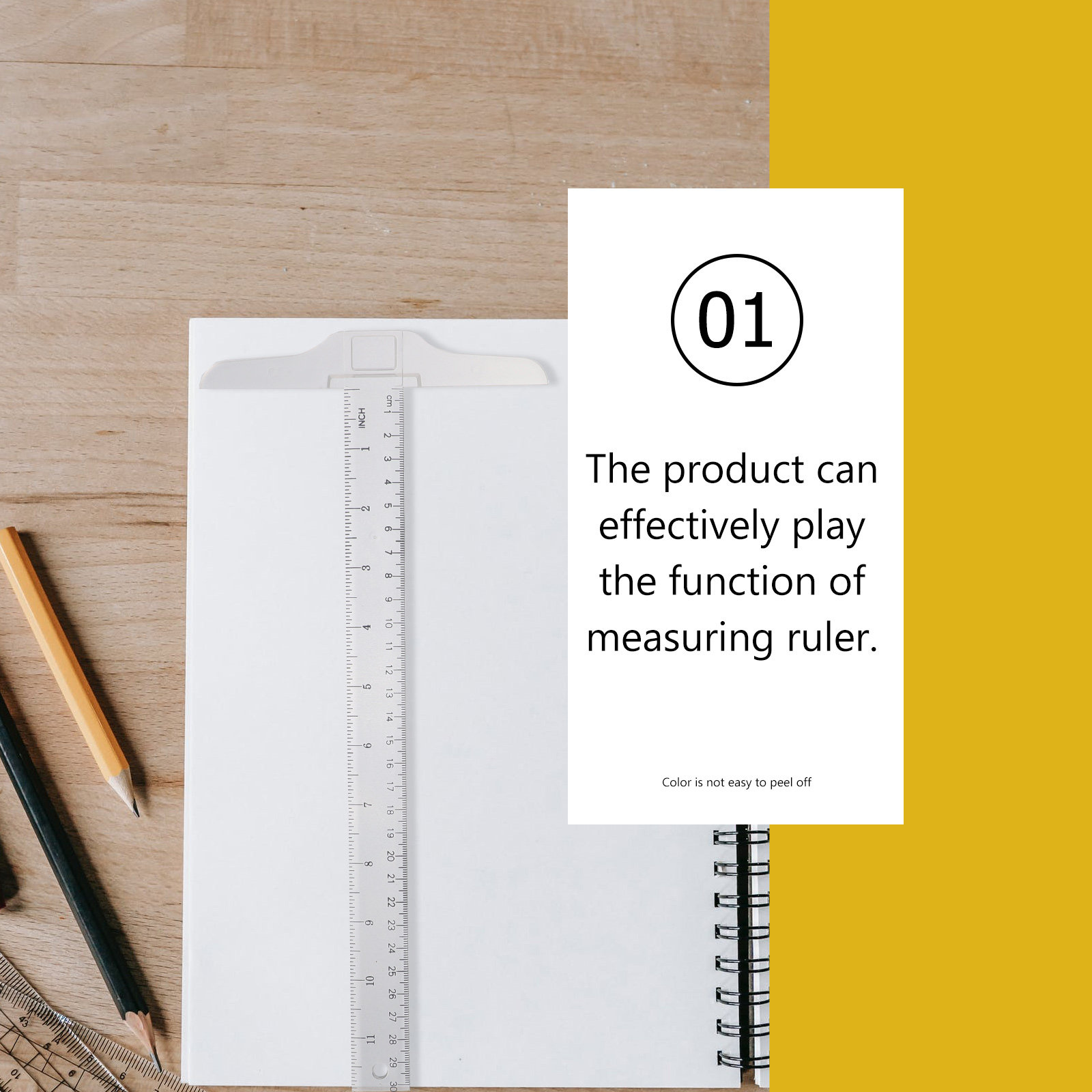 2Pcs Plastic T Shape Ruler Dou - Art Craft Tools 评论和价格