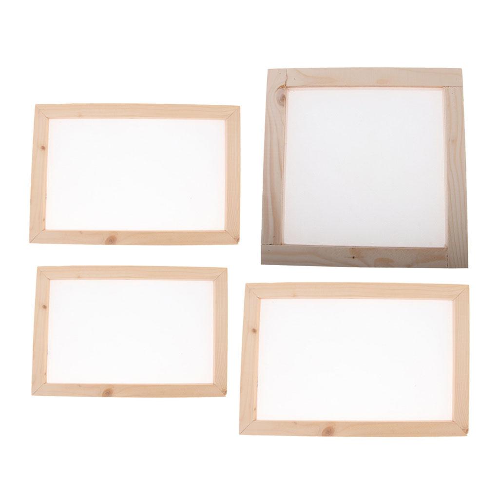 Wooden Paper Making Frame Scre - Art And Craft Recycle 评论和价格