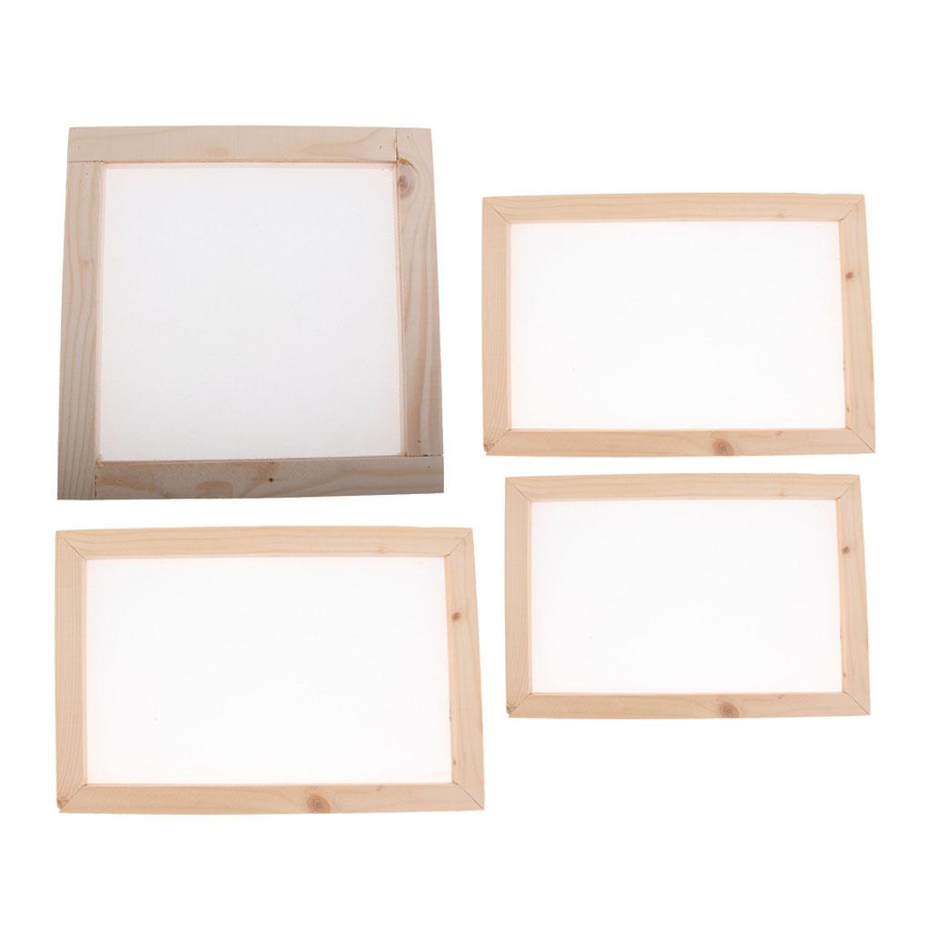 Wooden Paper Making Frame Scre - Art And Craft Recycle 评论和价格