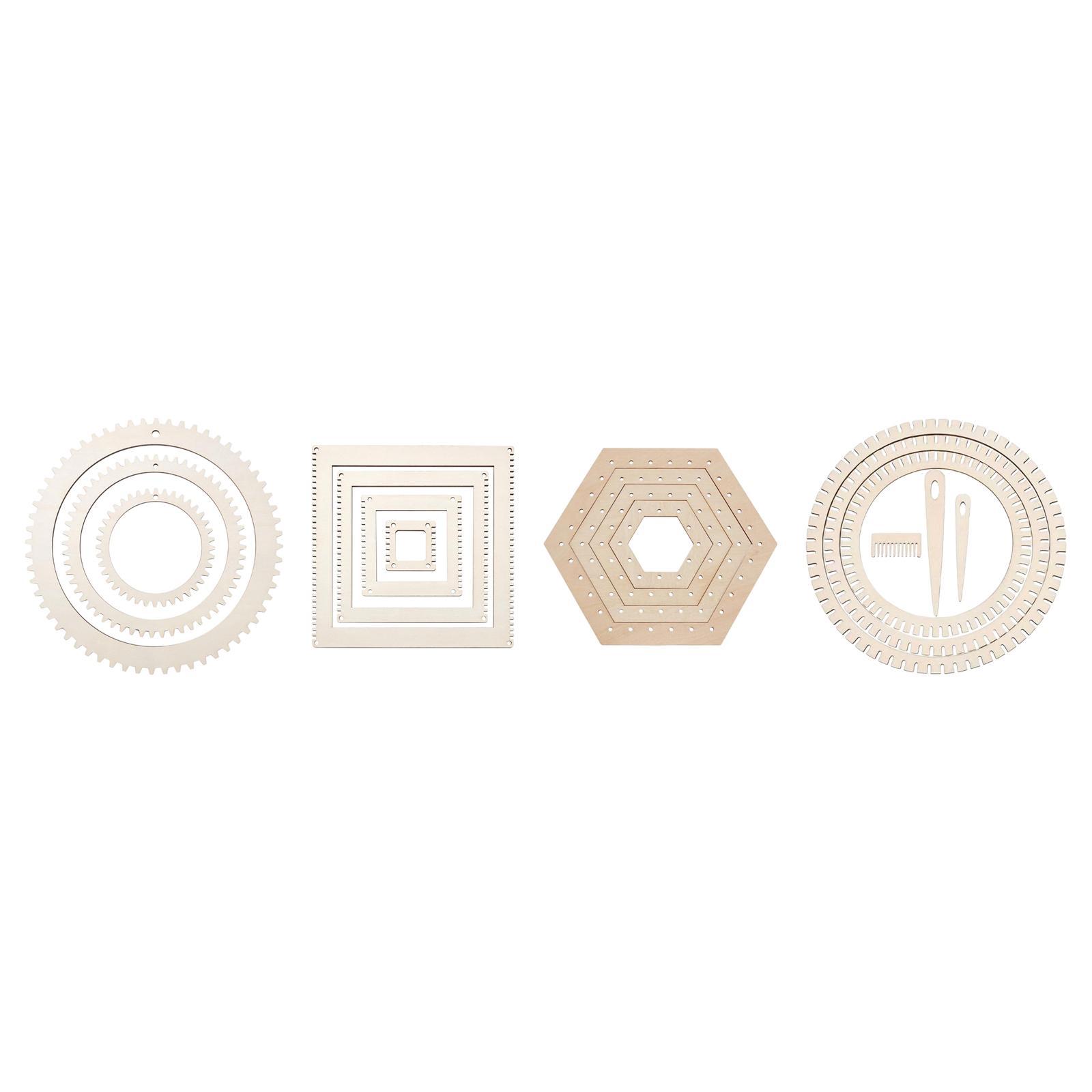 Wooden Weaving Looms Kit DIY C - Loom Weaving Frame 评论和价格