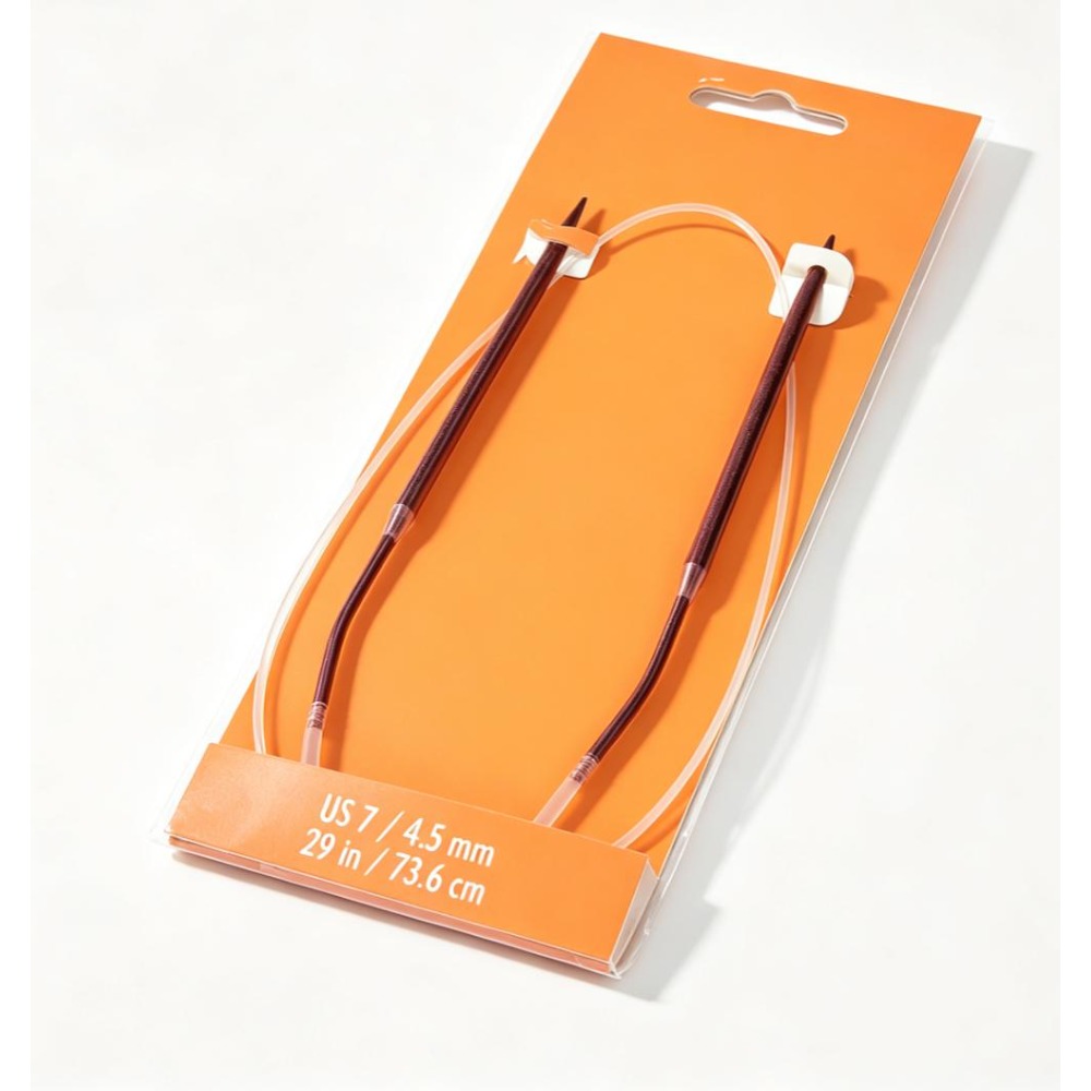 29in Orange Anodized Aluminum  - Knitting Needle Circular 评论和价格
