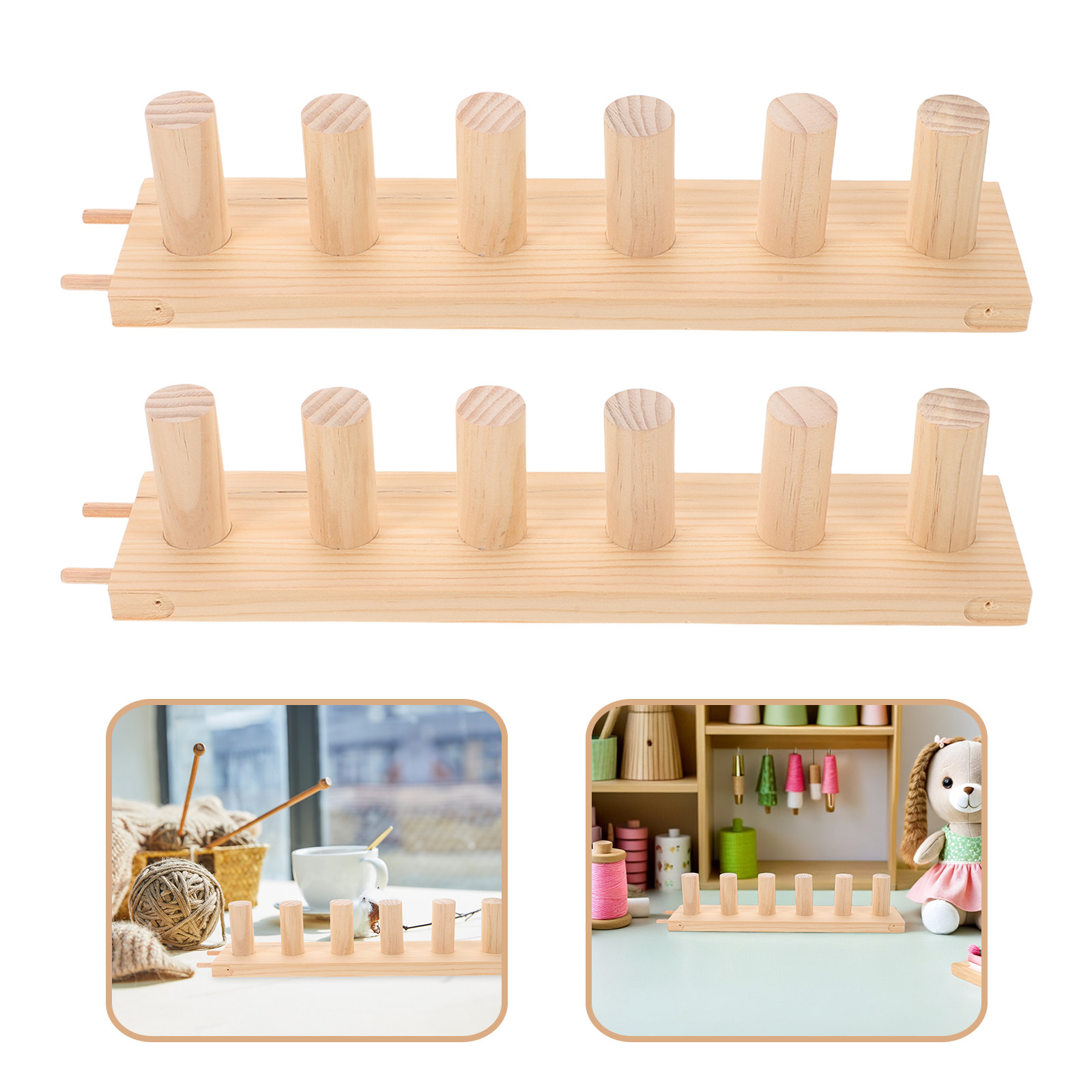 Wooden Knitting Loom Kit Multi - Loom Weaving Frame 评论和价格