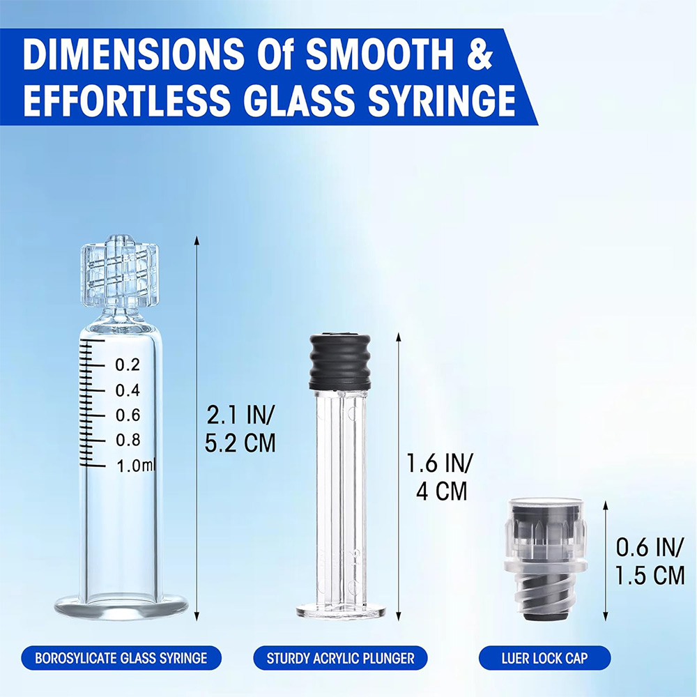 1ml Glass Luer Pet Food Measur - Art Craft Tools 评论和价格