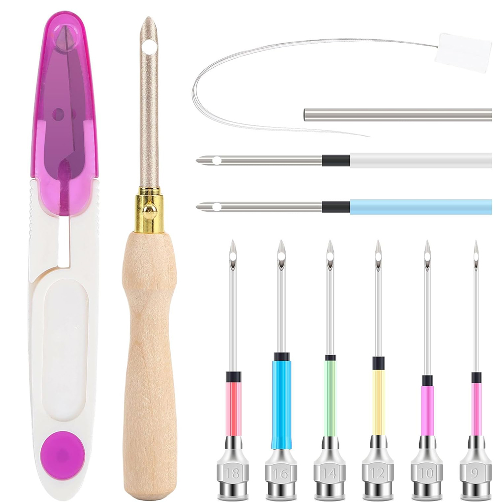 13Pcs Punch Needle Kit Adjusta - Punch Needle Kit 评论和价格