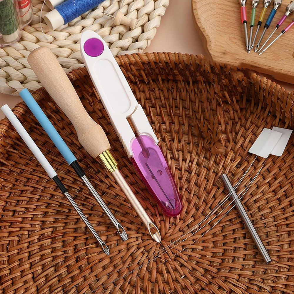 13Pcs Punch Needle Kit Adjusta - Punch Needle Kit 评论和价格
