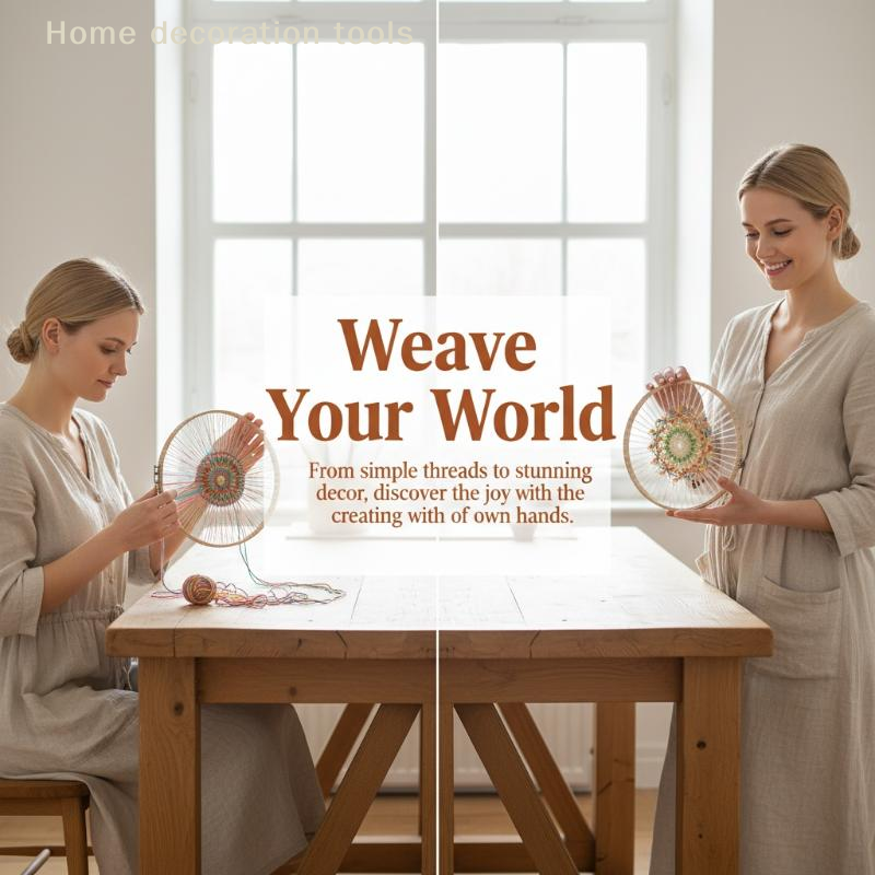 Round Wooden Knitting Loom 20c - Loom Weaving Frame 评论和价格