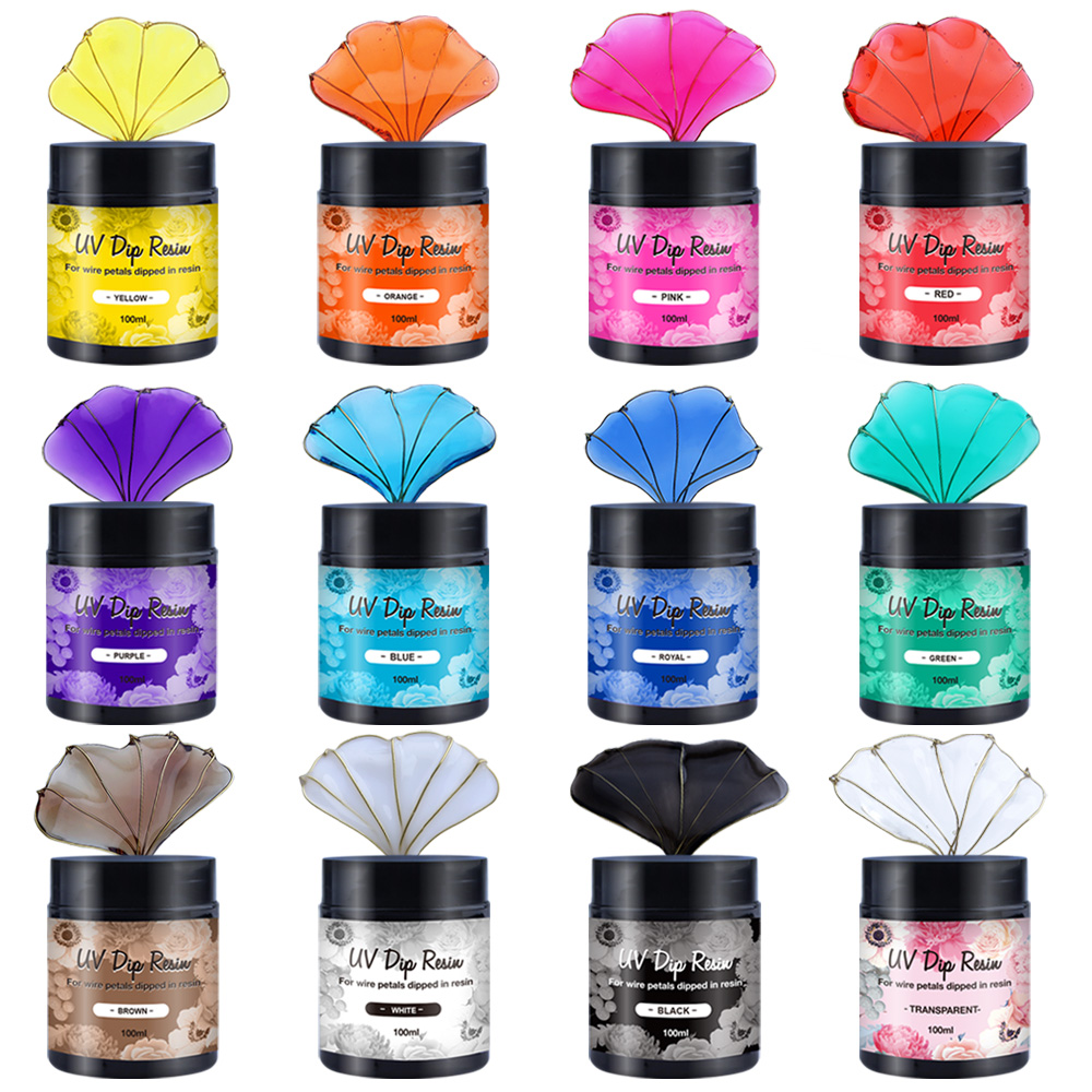 12 Colors UV Dipping Resin (Sp - Resin Pigment Powder 评论和价格