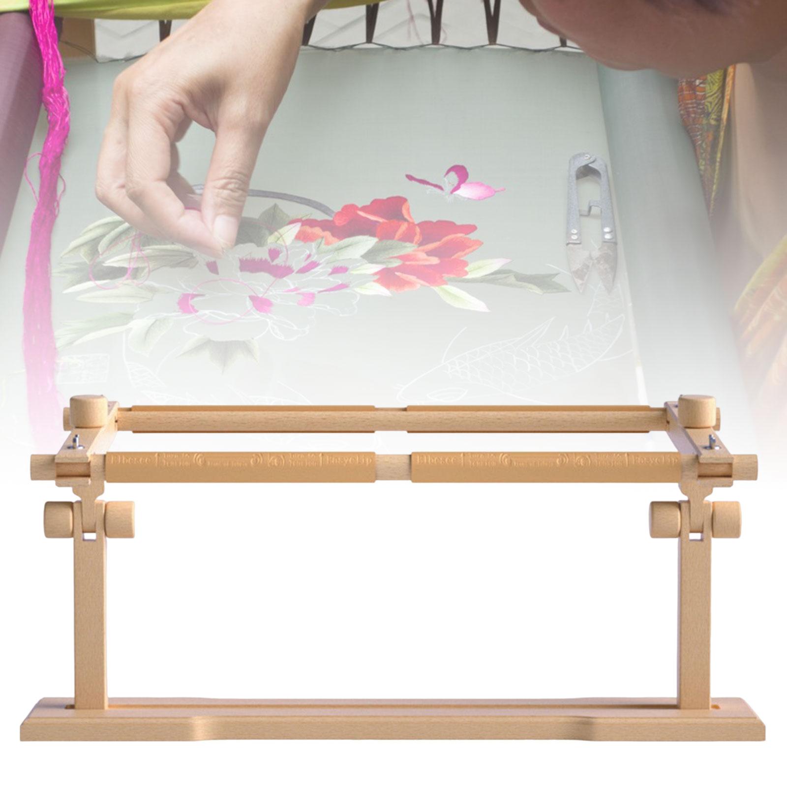 Smooth Beech Wood Embroidery F - Loom Weaving Frame 评论和价格