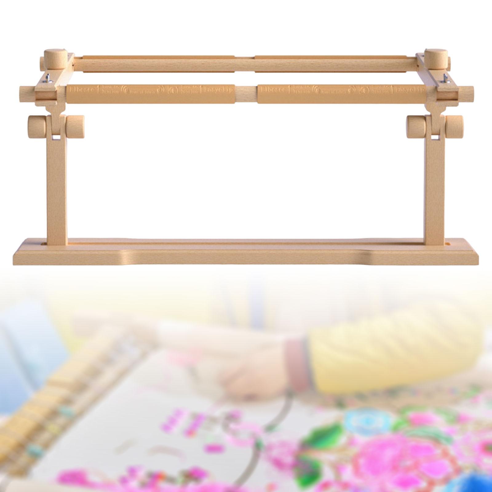 Smooth Beech Wood Embroidery F - Loom Weaving Frame 评论和价格