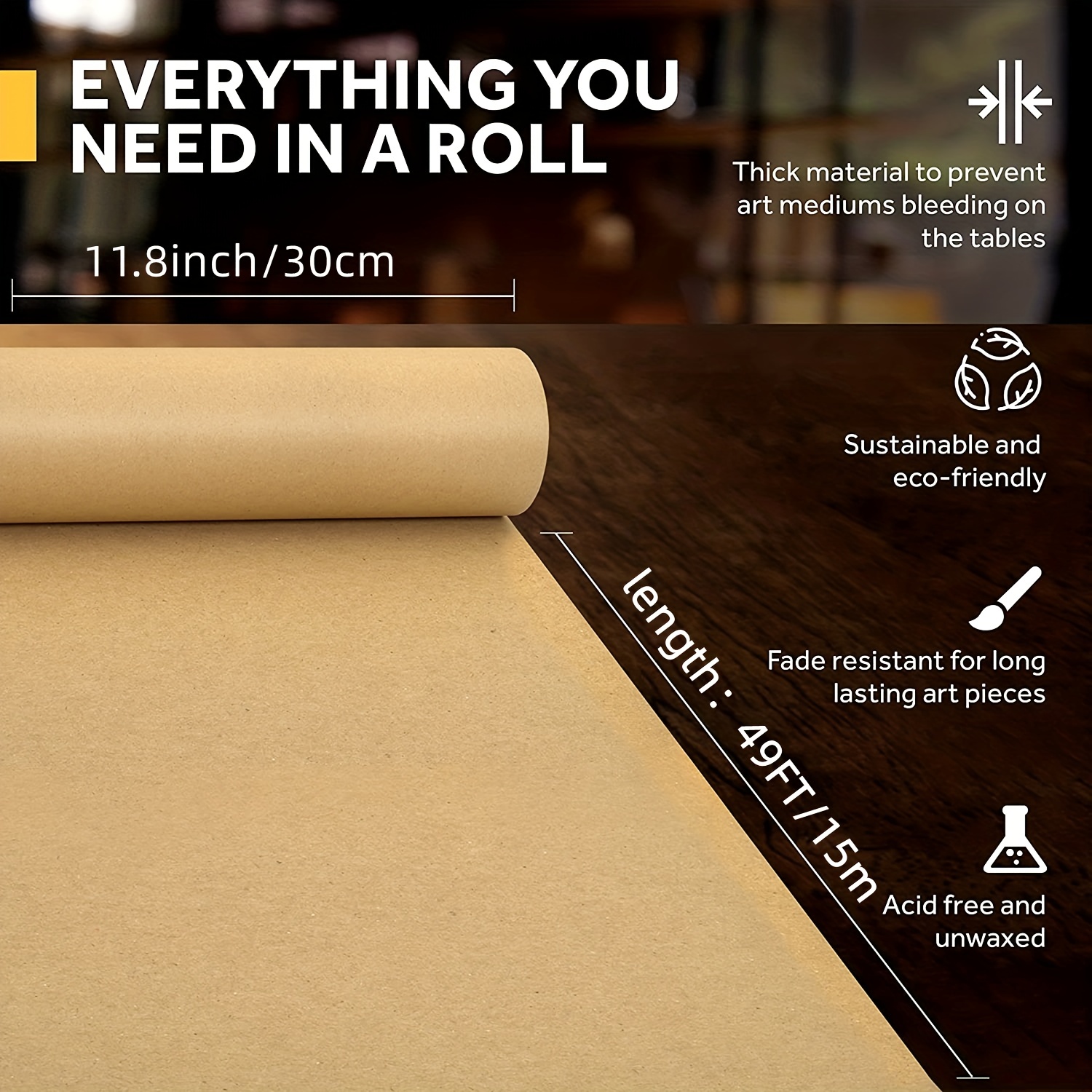 Kraft Paper Roll Ideal For Pac - Art Craft Board 评论和价格