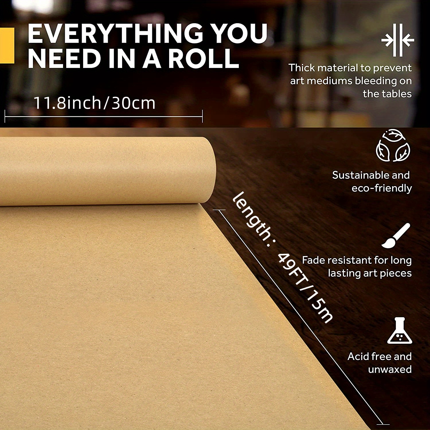 Kraft Paper Roll Ideal For Pac - Art Craft Board 评论和价格