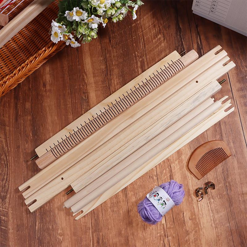 Wooden Warp Weaving Loom Set f - Loom Weaving Frame 评论和价格