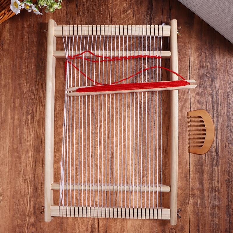 Wooden Warp Weaving Loom Set f - Loom Weaving Frame 评论和价格