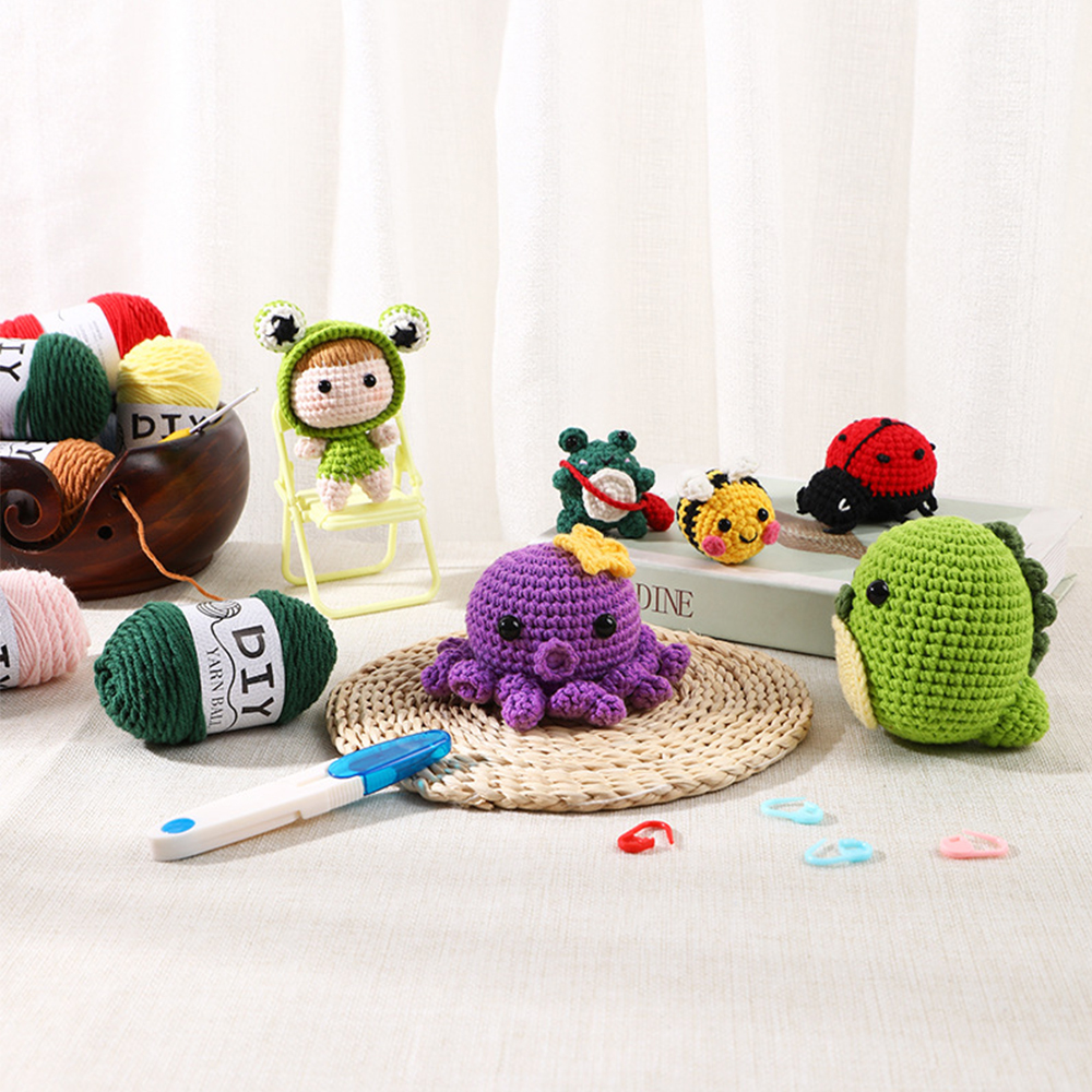 Crochet Kit For Beginners Knit - Art Craft Video 评论和价格