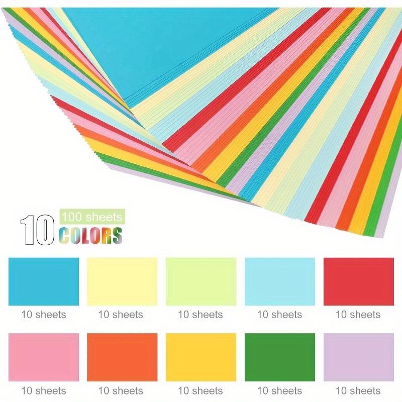 100Sheets A4 Colored Cardstock - Art Craft Using Paper 评论和价格
