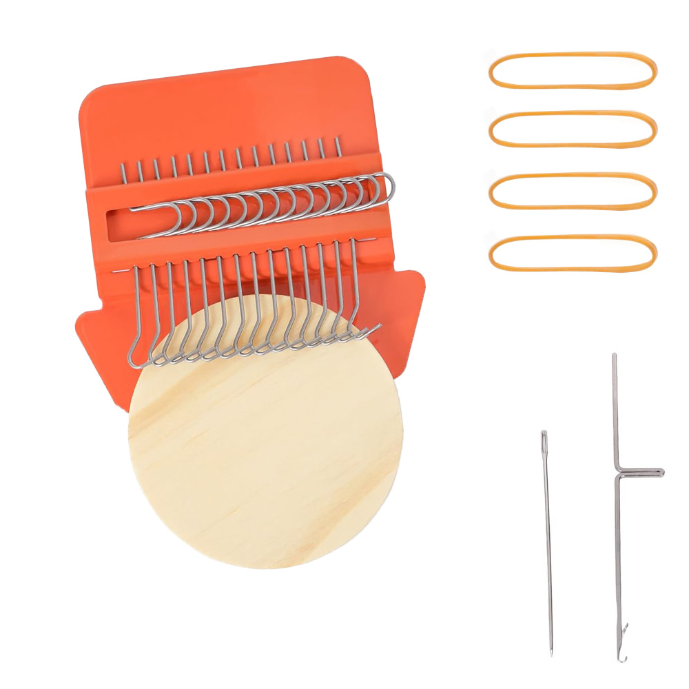 Mini Wooden Loom Darning Knitt - Loom Weaving Frame 评论和价格