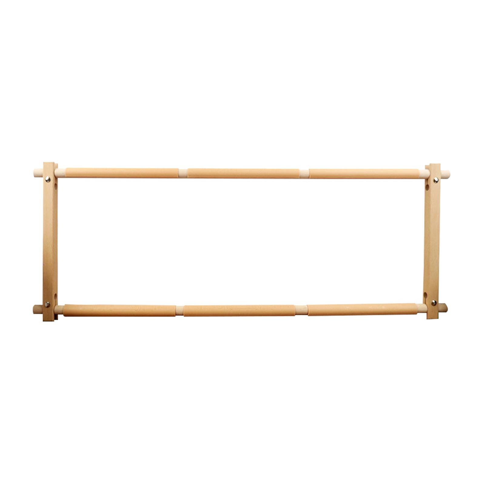 Beech Embroidery Scroll Frame  - Loom Weaving Frame 评论和价格