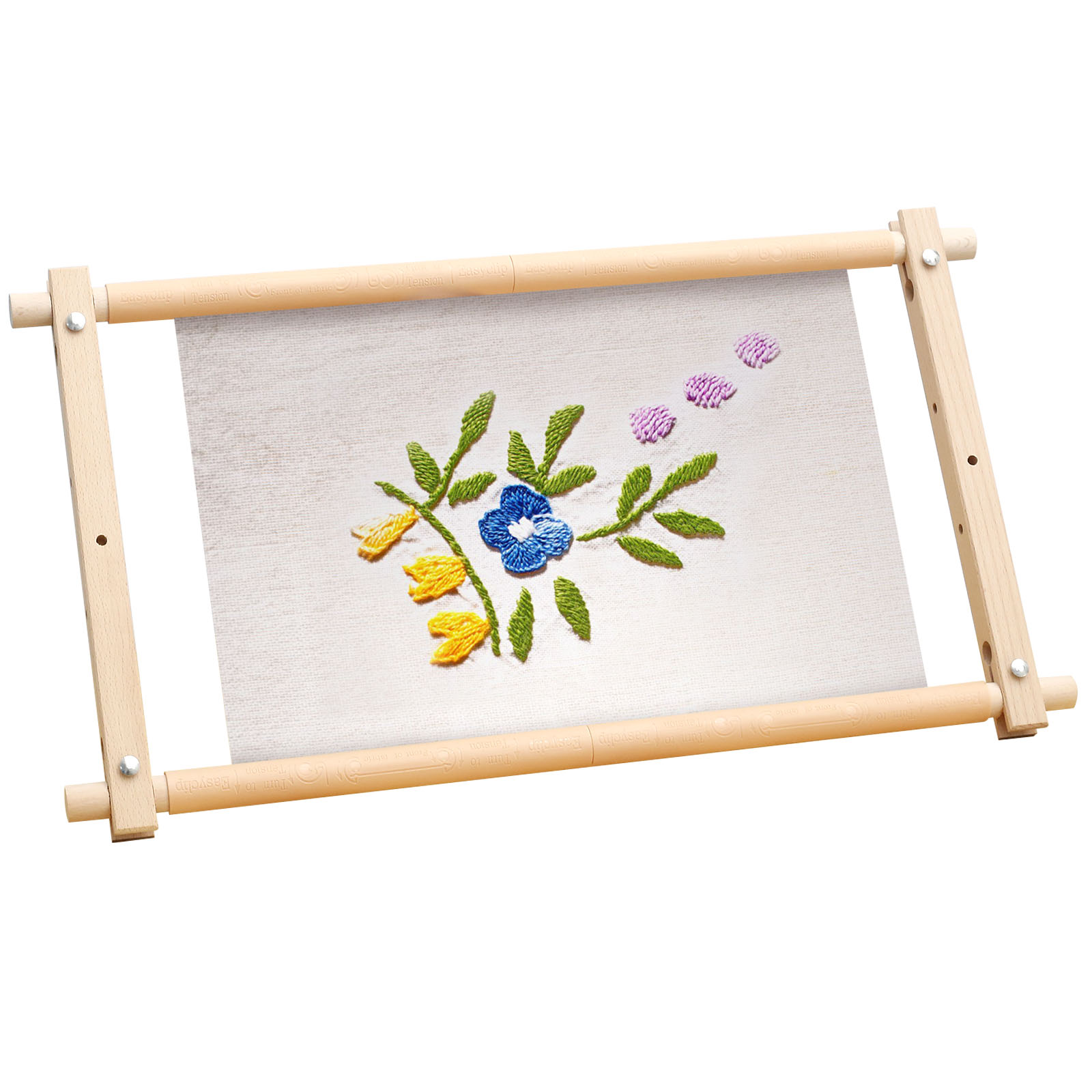 Beech Wood Tapestry Scroll Emb - Loom Weaving Frame 评论和价格