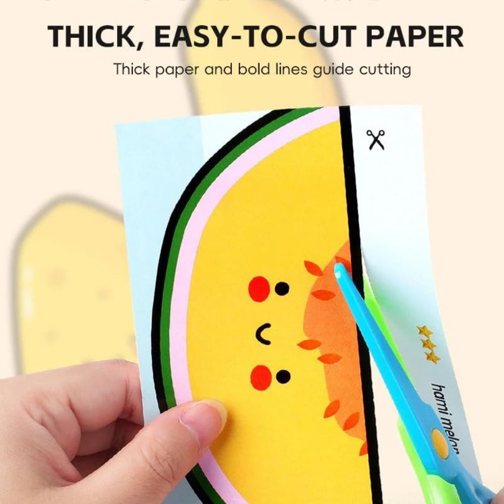 Safety Children Paper Cuttings - Art Craft Using Paper 评论和价格