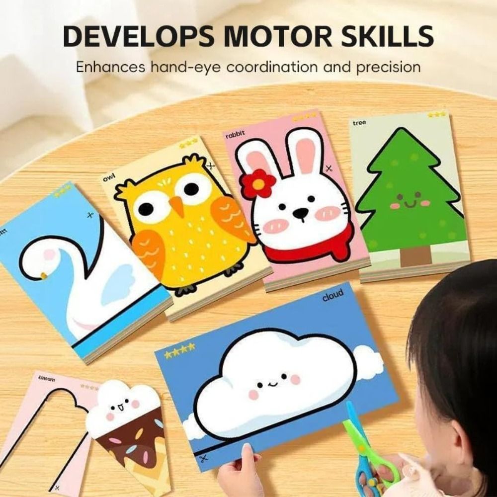 Safety Children Paper Cuttings - Art Craft Using Paper 评论和价格