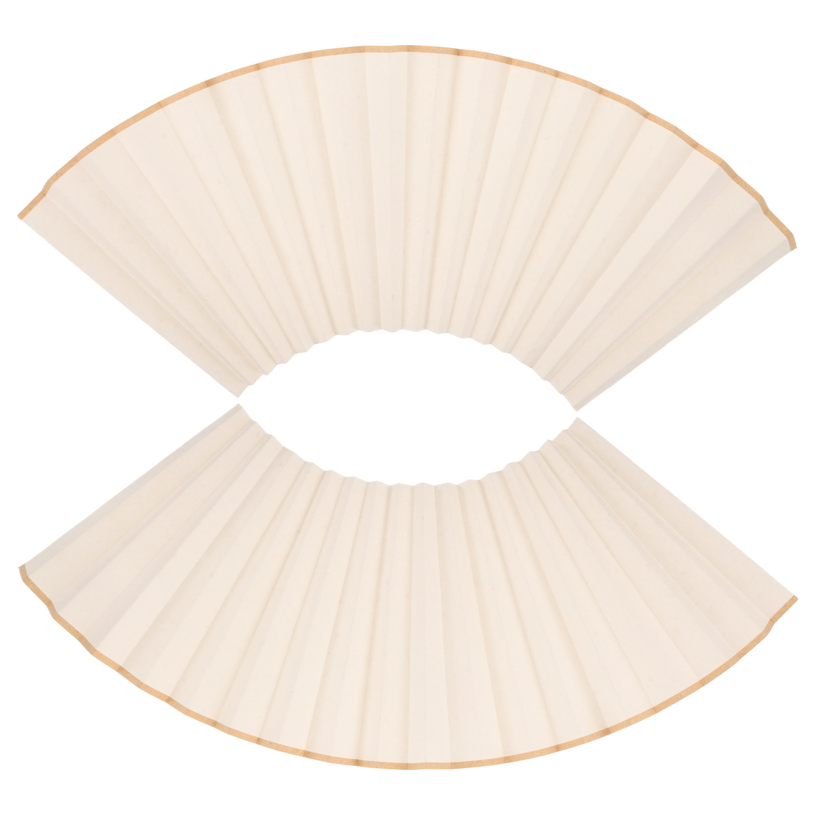 2Pcs Easy to Use Blank Fan Sur - Art Craft Using Paper 评论和价格