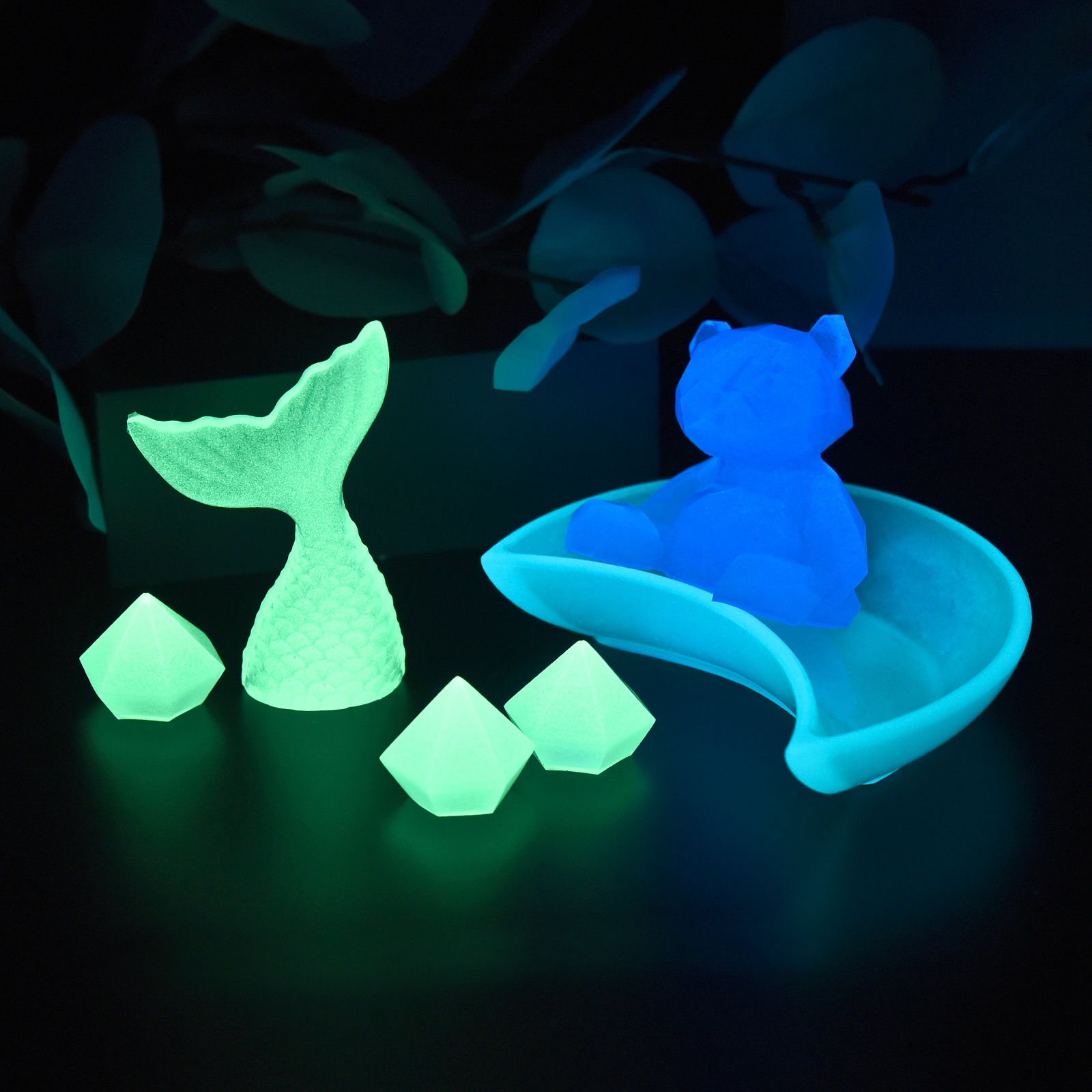 20g Luminous Glitter Powder Ph - Resin Pigment Powder 评论和价格
