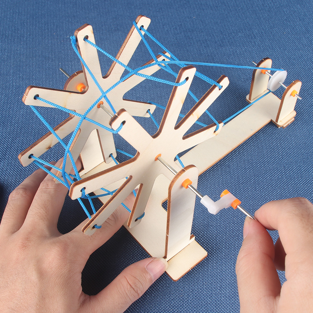 1set Mini DIY Wooden Weaving L - Loom Weaving Frame 评论和价格