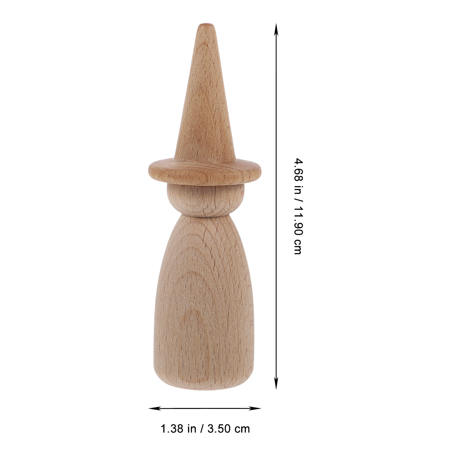 Wooden Peg People Blank Unfini - Art Craft Painting 评论和价格