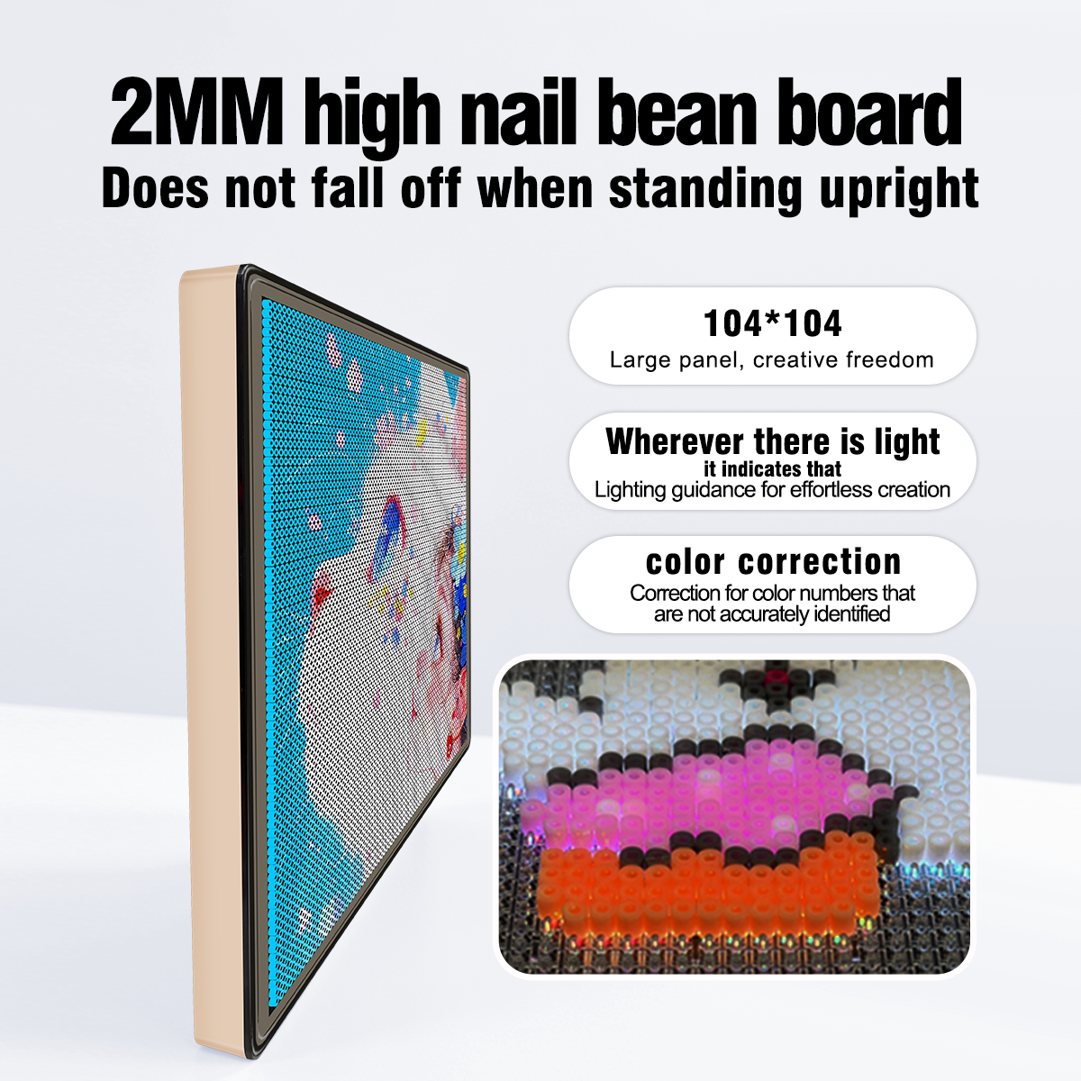 LED Fuse Beads Craft Pegboard  - Art Craft Board 评论和价格