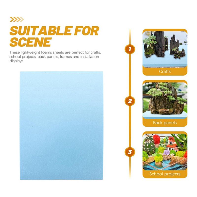 A60Z4X Craft Foam Blocks, Poly - Art Craft Board 评论和价格