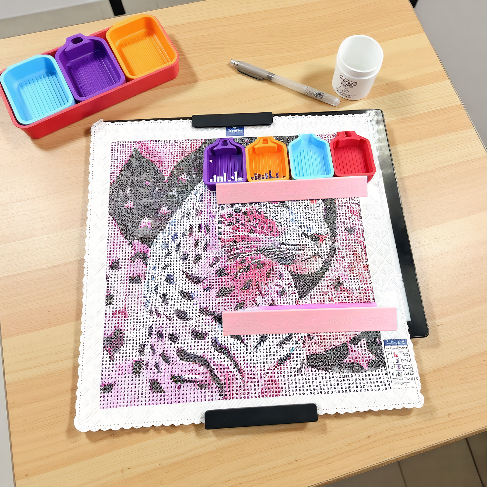 NEW Diamond Art Tray Holder Ma - Art Craft Painting 评论和价格