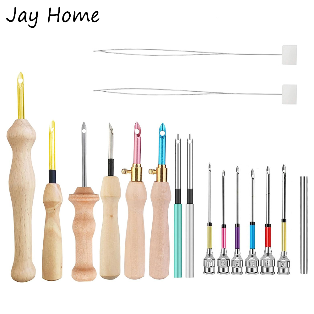 Punch Needle Kit Wooden Embroi - Punch Needle Kit 评论和价格