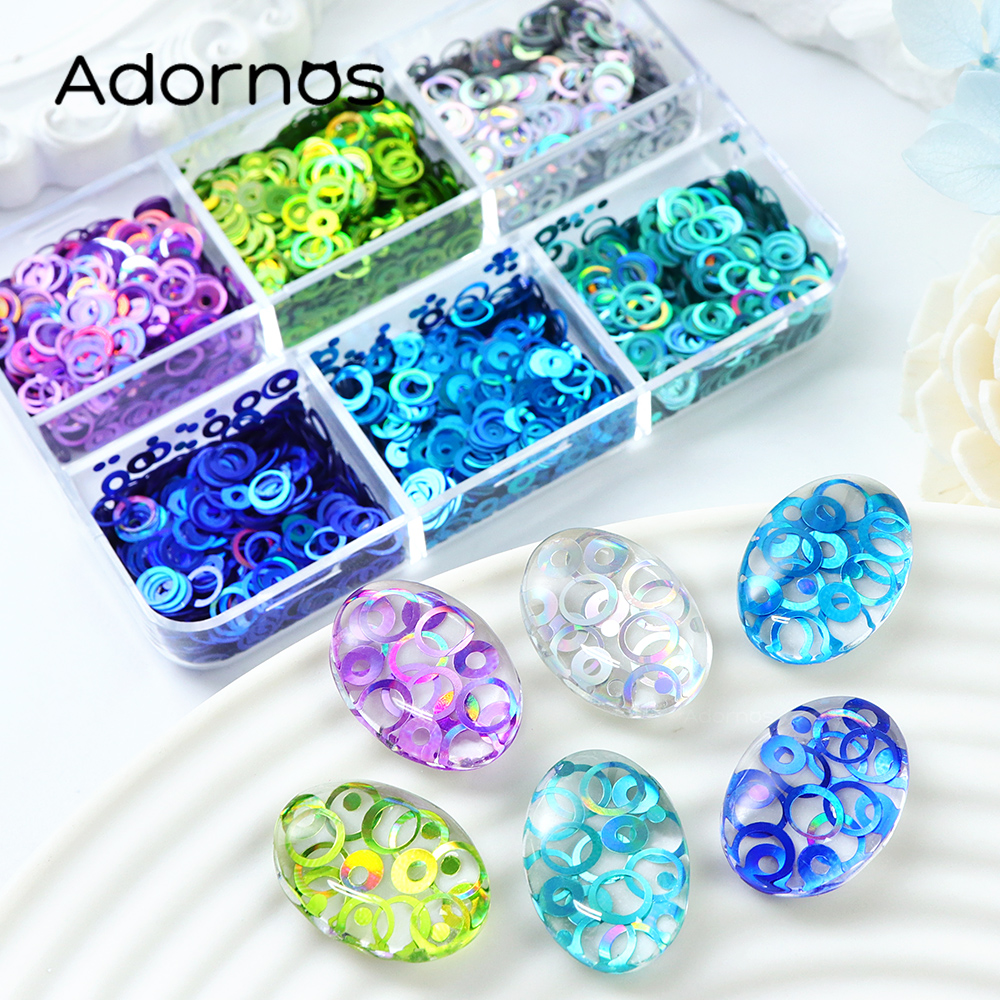 Holographic Bubble Glitter For - Resin Pigment Powder 评论和价格