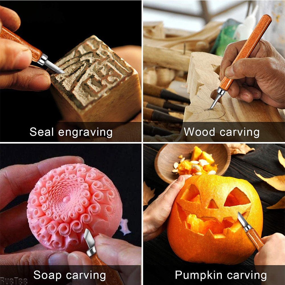 12Pcs SK2 Woodworking Carving  - Art Craft Tools 评论和价格