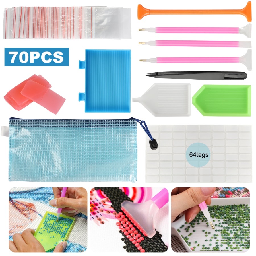 70pcs 5D Painting Tools Access - Art Craft Tools 评论和价格