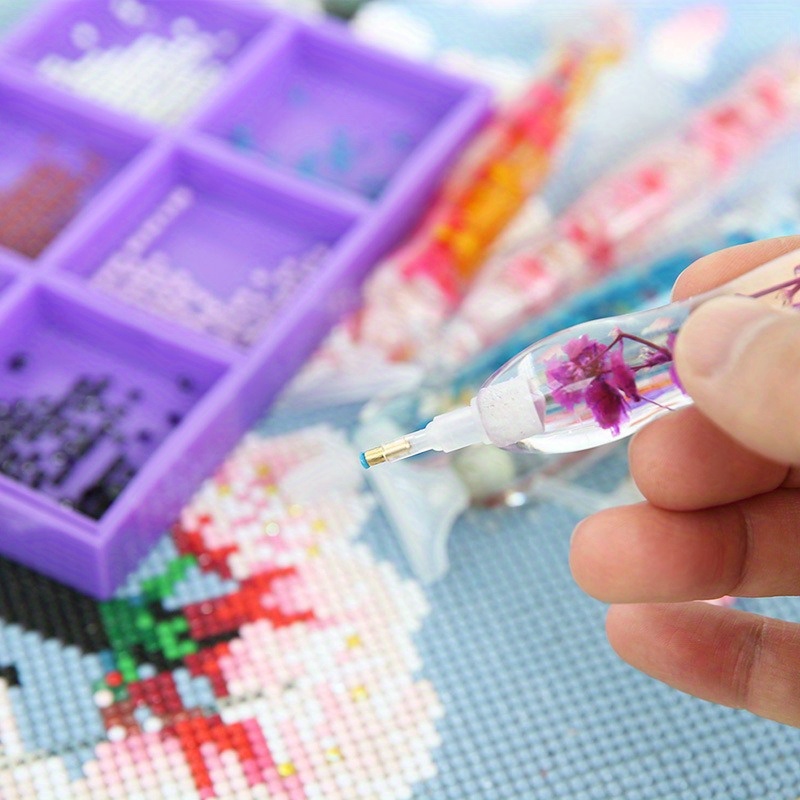 1set Flower Design Resin 5D Di - Art Craft Painting 评论和价格