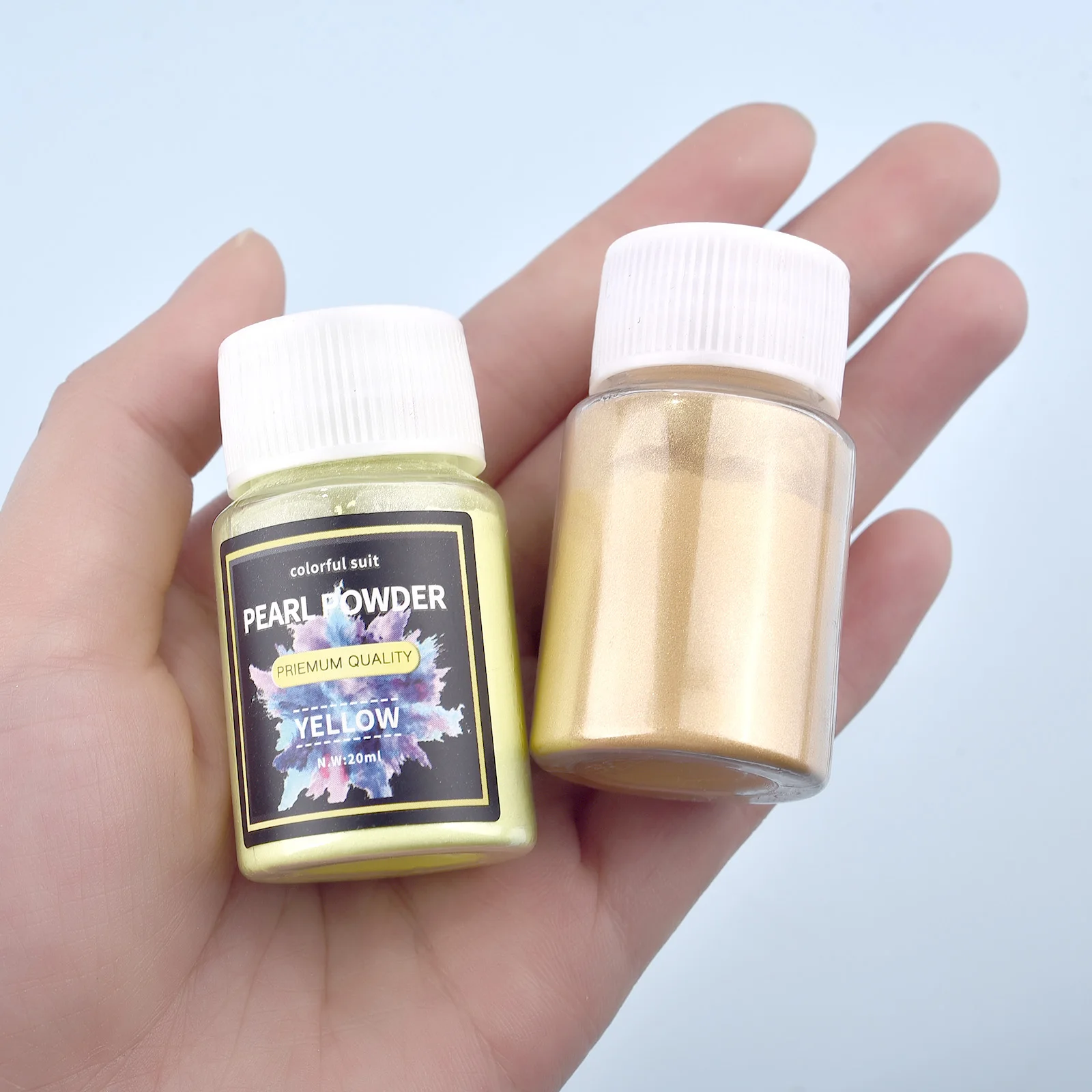 20ml Cosmetic Grade Pearlescen - Resin Pigment Powder 评论和价格