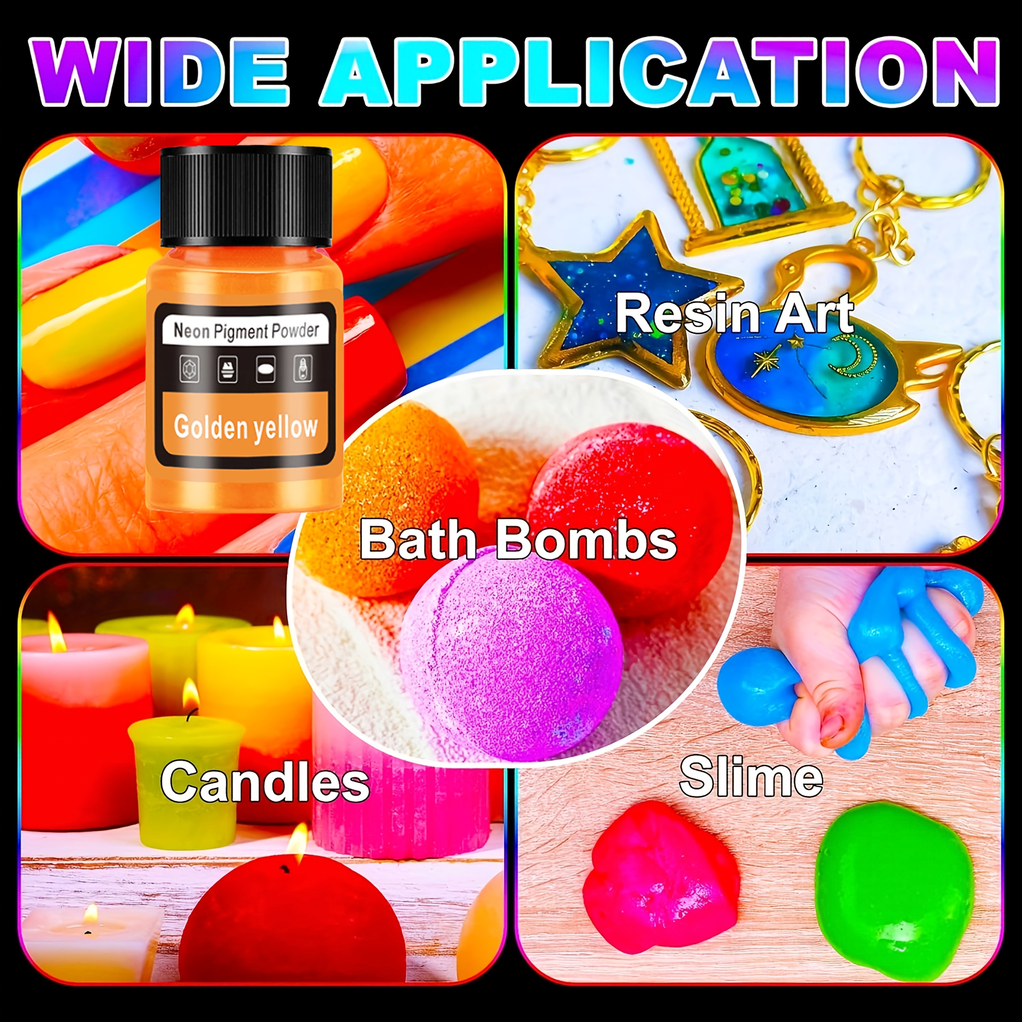 Fluorescent Powder/Neon Resin  - Resin Pigment Powder 评论和价格